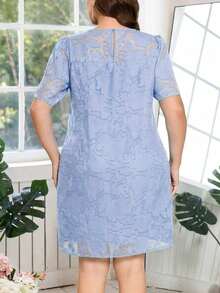 Reflora Vestido casual de fiesta con estampado floral para mujer de talla grande Zanzea, nuevo vestido de llegada para mujer de talla grande, vestido casual Zanea para mujer, vestido de verano, vestido de primavera, vestidos de festival, vestido de Pascua, vestidos elegantes, vestidos de fiesta elegantes, vestido de playa, vestido de invitada de boda para mujer, vestido de fiesta de boda, vestido de dama de honor, vestido de graduación, atuendo de graduación para madre, vestido casual, vestidos de vacaciones, vestidos formales, vestido floral, vestido de talla grande para mujer, vestido fluido morado elegante, vestido elegante para mujer, vestido elegante de primavera y verano Fleurora, vestido maxi con estampado floral, vestido de manga abullonada para mujer, último vestido Zanzea para mujer de talla grande, Zanea vestido para mujer, atuendosde invitada de boda para mujer, vestidos de cumpleaños para mujer de talla grande - Celeste - Ver 2