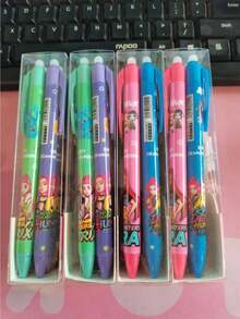 12/24/36pcs 0.5mm Fine Tip Erasable Gel Pens, Ergonomic Design For Comfortable Writing, Suitable For Study, Office, Note-Taking, Quality Stationery Gift For Students And Young People - Multicolor - View 4