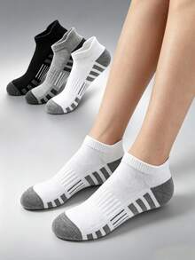 6/12 Đôi tất thể thao unisex, thoáng khí, thấm hút mồ hôi, chống trơn trượt, thoải mái. - Nhiều màu - Xem 2