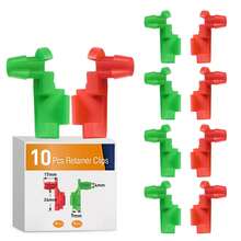 waywe GOOACC 1999-2007 Chevy 1500 2500 Series Truck GMC Sierra Tailgate Handle Rod Clip Left & Right Rod Retainer Clips, OEM Handle Replacement 5 Pairs 88981030, 88981031 - A - View 8