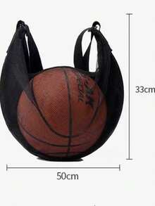Bolsa de almacenamiento portátil diagonal para el hombro, bolsa para voleibol/fútbol/baloncesto, mochila con cremallera para entrenamiento y acondicionamiento físico - Multicolor - Ver 6