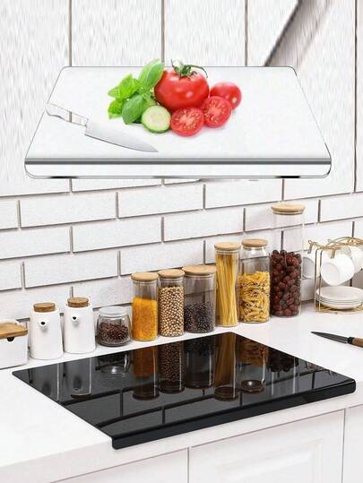 1 tấm thớt acrylic dùng cho mặt bàn bếp, thảm bảo vệ mặt bàn, đồ dùng nhà bếp, phụ kiện nhà bếp, thớt acrylic cho nhà bếp