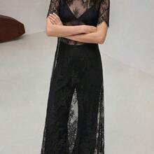 Women Long Dresses - Negro01 - View 4