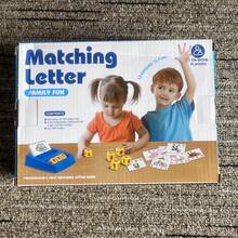 Children's English Word Matching Learning Flash Cards, Early Education Teaching Tool, Tabletop Game For Parent-Child Interaction, Holiday & Birthday Gift - Reading & Spelling Learning Toy, Flashcards, Preschool Tool Set For Boys & Girls, Match Visual Words, Ideal Birthday Present - Multicolor - View 12