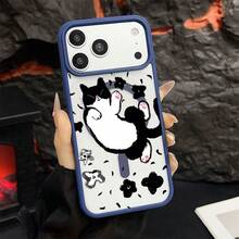 マグネット式黄ばみ防止 | 高級感あふれる2in1アクリルマグネット式スマホケース！スタイリッシュで手触りも良く、実用的な保護機能とマグネット式・耐衝撃設計を融合させた、高級感あふれるケースです。 猫花蝶ケース  11  17e 手机壳  17e 手机壳 家族、恋人、友人、そして子供たちへのプレゼントに最適です。  16e/11 Pro Max/17 Pro Max/14 Pro Max/16 Pro Max/17e/13 Pro Max/11 Pro/17 Pro/12 Pro/14 Plus/15/15 Plus/15 Pro/ 13 pro/13/16/17/14/16 Plus/16 Pro/12/12 Pro Max/14 Pro/Apple  Air/15 Pro Max - ブルー - チェックする 34