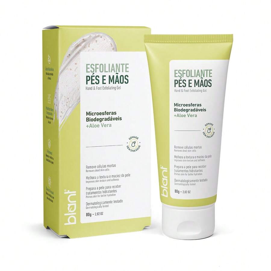 Gel Esfoliante Para Pés e Mãos 80g Blant - Lemon - Visão 1