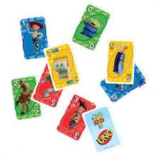 Mattel Mattel 美泰皮克斯玩具总动员5 UNO卡牌游戏家庭聚会互动扑克牌礼物适合7岁以上儿童和成人 - 彩色 - 查看 5