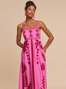 Vestido de tirantes tejido para mujer, atuendos de verano para mujer, ropa de playa, primavera y verano, Pascua, atuendos de vacaciones, atuendos de playa para mujer, vacaciones de primavera, atuendos de vacaciones para mujer, atuendos de concierto para mujer, BOHO, bohemia, festival de música, atuendos del 4 de julio, ropa de mujer para vacaciones tropicales, romántico - Blanco - Ver 6