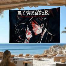 Rock Band My C-Chemical R-Romance  Flag For Decoration Outdoor Picnic  Hanging Home Camping Party Banner - 1 - View 1