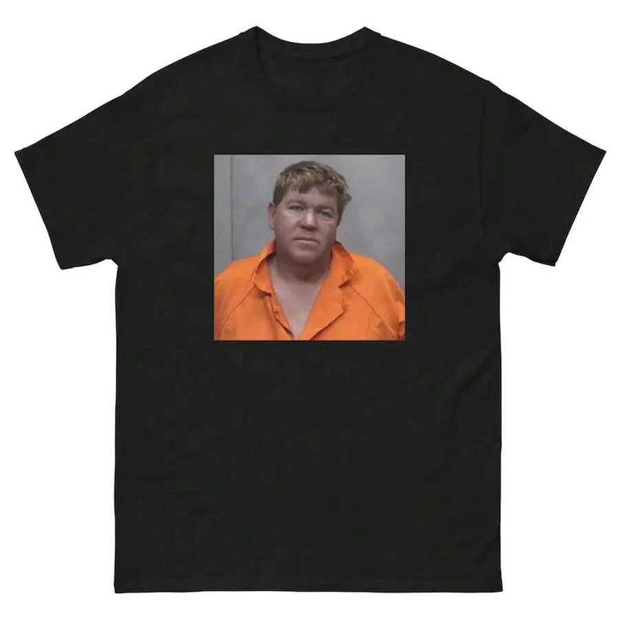 John Daly Mugshot T-Shirt - Black - View 1