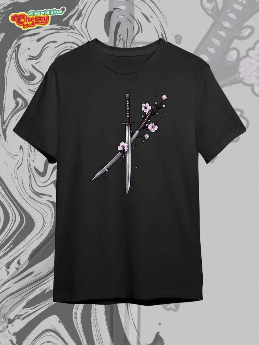 CherryPie Sleeve-Style T-Shirt - B - View 1