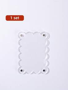 1 Set Magnetic Photo Frame, Clear Acrylic Blank Frame, 3-Inch Instant Photo Stand, Magnetic Fridge Sticker, Horizontal & Vertical, Mini Size Photo Display, Easy To Replace Fridge Sticker, Suitable For Kitchen, Office Cabinet, Birthday & Holiday Gift - Multicolor - View 13