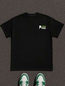 Camisetas de hombre - Negro - Ver 2