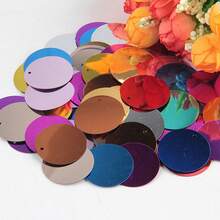 Mix Color Embroidery Glitter Sequins 3-30mm Flat Round Laser Sequin PVC Paillettes Sewing Jewelry Making Wedding Craft DIY Handmade Garments Lentejuelas Accessories - 20 Grams - View 19