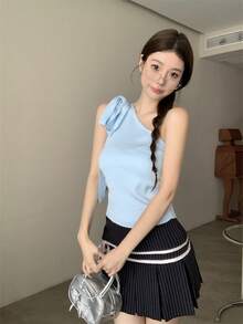 Women Tops - Baby Blue - View 3