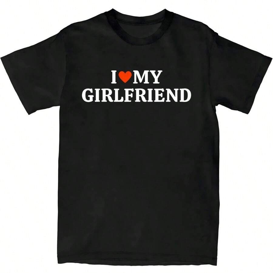I Love My Sexy Lesbian Girlfriend, I Love My Sexy Lesbian Girlfriend, T-Shirt. - 黑色 3 - 查看 1