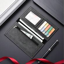 Men Wallet & Check Holder - Black - View 2