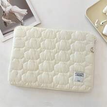 Korean Style Cloud-Shaped Soft Padded Laptop Sleeve/Tablet Case For 11/13/15 Inch, Minimalist Fresh Notebook Inner Bag - Rectangle - View 20
