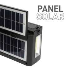 BUYTITI FM/AM Radio With Solar Panel And Retro Style Flashlight - Perfect For Emergencies - View 3