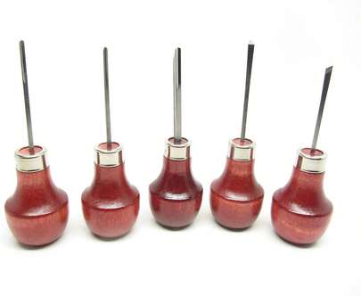 Herramientas Ramelson Sub Mini para talla en madera, armería, lutería y decoys, fabricadas en EE. UU. Modelo 107M