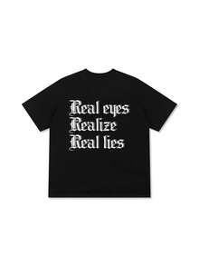 Damen T-Shirt Unisex UnisexTShirt aus reiner Baumwolle GothicClownTeeSinisterClownHemdAlternativeModeTopUnisexGruseligHorrorDesignBösesVintageHalloweenZirkusDunkelKarneval SommertshirtsommerKleidun... - Schwarz - Übersicht 1