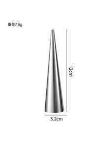1件/3件套不锈钢丹麦牛角面包模具，锥形螺旋烘焙模具，空心面包裱花工具，不粘，烘焙配件，DIY烘焙，家庭厨房 - 查看 10