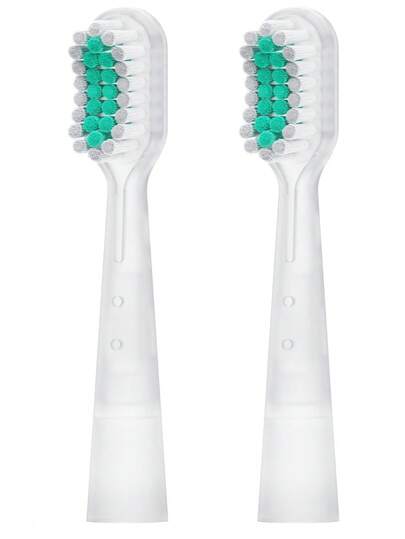 2/4 pièces compatibles avec les têtes de brosse à dents électriques de remplacement, oscillation et vibration. Têtes de brosse à dents double action compatibles avec les brosses à dents électriques Pro Series, pour un nettoyage en profondeur