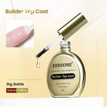 JODSONE Crystal Builder Top Coat Gel U2013 16.5ml No Wipe Clear Top Coat For Gel Nail Polish, Ultra Transparent For Glossy Finish Or Overlay Structure, U V/LED Curing Needed - ColorE - View 9