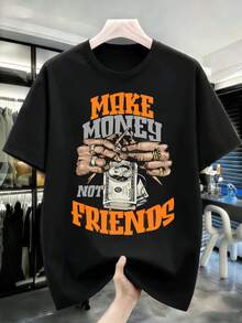 T-shirts för män - Svart - Visa 2