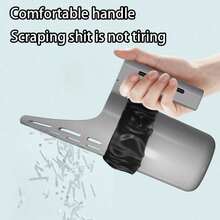 All-In-One Cat Litter Scoop - Litter Disposal Box, No-Touch Design, Includes Trash Bag Dispenser, Ergonomic Handle And Durable Plastic Structure, Easy To Clean, Suitable For Indoor/Outdoor Use - View 5