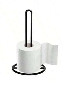 1pc Premium Gold/Black/Silver, Multiple Colors Available, Multi-Functional Kitchen Paper Towel Holder, Plastic Wrap Dispenser, Bathroom Storage Rack, Premium Tissue Box Cover, Desktop Decor, Holiday Gift, Home Life/Kitchen/Desktop Decor And Kitchen Tools/Tissue Box And Paper Towel Holder - Multicolor - View 5