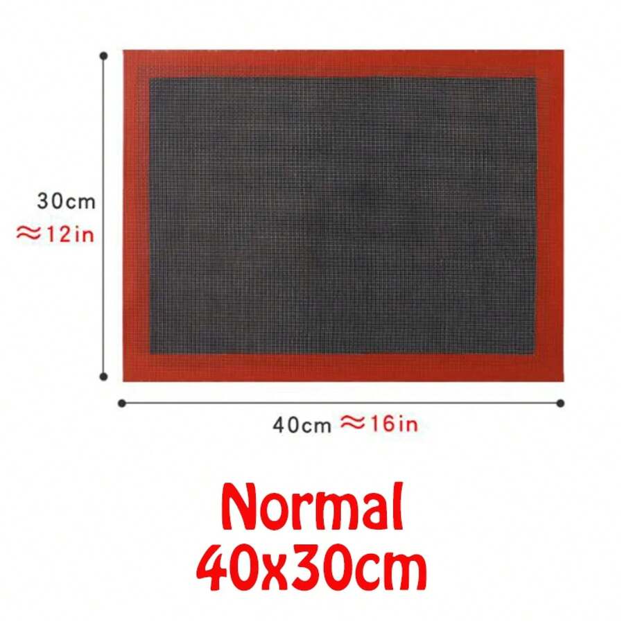 Perforated Silicone Baking Mat, Non-Stick Oven Liner, Baking Tool For Cookies/Bread/Macarons, Baking Kitchen Utensil Accessories - 普通尺寸 40x30厘米 - 查看 1