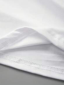 Women's T-Shirt For Spring And Summer - 白色 - 查看 4
