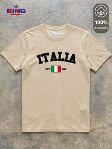 King T-shirt Men T-Shirts - Beige - View 2