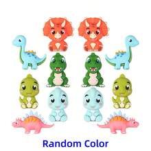 3/5/6/8pcs Multi-Color Silicone Beads, DIY Creative Bracelets, Necklaces, Pendants And Handmade Crafts - Multicolor - View 16