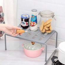 1 pieza Organizador de fregadero de cocina, estantería de almacenamiento de varios niveles para el piso, también se puede usar como estantería para zapatos - Multicolor - Ver 6