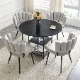 Black + Light Gray + Fabric + MDF+Metal + Seats 41
