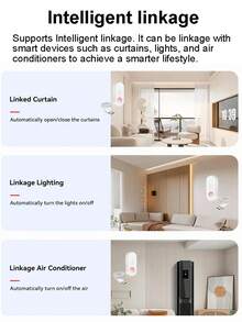 WiFi PIR Motion Sensor Compatible With Tuya Smart Life Infrared Detector Home Security Anti-Theft Alarm APP Remote Monitoring USB Powered Easy Installation - View 6