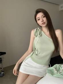 Women Tops - Green - View 1