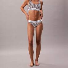 Calvin Klein Calvinklein Icon Cotton Modal Unlined Bralette QF8493 - Bijou Modern Emblem - View 3
