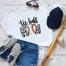 Personalized WILDCATS T-Shirt, Mascot Sportswear For Baseball, Soccer, Floral Initials, Teachers, Back To School, Mom T-Shirt, Breathable And Comfortable - White 3 - View 6