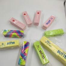 Slow Rising Cream Stick, Stress Relief Cream Stick, Stress And Anxiety Relief Toy, Slow Rising Soft Squeezable Elastic Cheese Stick, Prank Toy, Stress Relief Toy, Perfect Gift For Holidays, Birthdays, Christmas And Parties - Multicolor - View 2