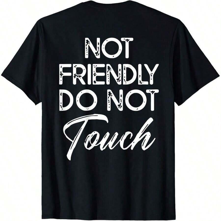 1 Piece Besties Cute Bestie Best Friend Hip Besties T-Shirt For All Seasons, 100% Cotton, One-Sided Print, Round Neck, Short Sleeve, Unisex, Base Layer, 180g, 100% Cotton, Designs Are Printed. Unisex. - 顏色 4 - 查看 1
