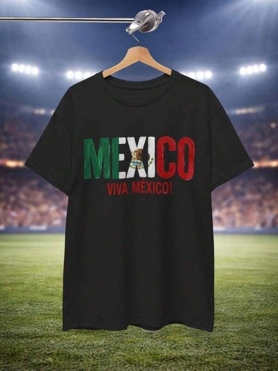 Camiseta casual para mujer, camisa elegante para mujer, camiseta mexicana de una pieza, camiseta de orgullo mexicano, serie de orgullo nacional, camiseta para fanáticos del deporte mexicano, camiseta de la Copa Mundial 2026, regalo mexicano, camiseta de viaje, ropa casual para mujer, camisa casual para mujer, camisa para mujer, top casual, serie de camisetas. Adecuada para uso diario casual. La tela es ligera y transpirable. Una elección perfecta para vacaciones lindas y con estilo. Adecuada tanto para celebraciones festivas como para uso diario. Una excelente combinación para la vida universitaria de estilo vintage y atuendos diarios. Diseño lindo, cómoda y ajustada. Estilo clásico, tela suave y agradable al tacto. Estilo mexicano. - Negro - Ver 1