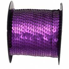 Pita Payet Warna-warni 100 Yard/Gulungan, Pita Payet Bulat Datar Mengkilap - Payet Berkilau Laser, Cocok untuk Jahitan Pita DIY, Aksesoris Pakaian, Kerajinan Putri Duyung, Dekorasi Kemasan Hadiah, Dekorasi Liburan - payet - View 19