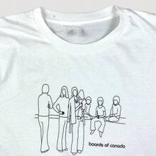 ¡Raro! Camiseta de concierto de Boards of Canada, manga corta, tallas S-5XL, IM0703, unisex. - Blanco - Ver 1