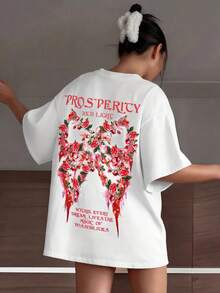 ¡La camiseta de mujer más popular de 2026! Camiseta de manga corta para mujer, moderna, juvenil, ligera y casual con ajuste ajustable. Camiseta Fosfor. ¡El material es  y confiable! - WomenWings - Ver 10