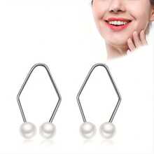 1 Pair Women's Facial Dimple Shaper, Easily Wear To Create Natural Dimples, Creative Body Jewelry Accessory - Multicolor - View 1