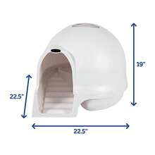 Cleanstep Litter Dome for Cats - Multi - Ver 3