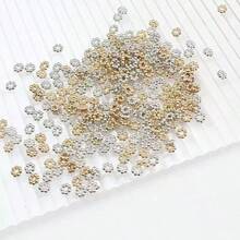200顆散珠/800顆混色金銀隔珠珠寶套組，適用於手工DIY手鍊、項鍊、耳環、手機鍊、珠寶配件、手工藝品、禮物、裝飾製作 (隨機顏色) - 混色 - 查看 11